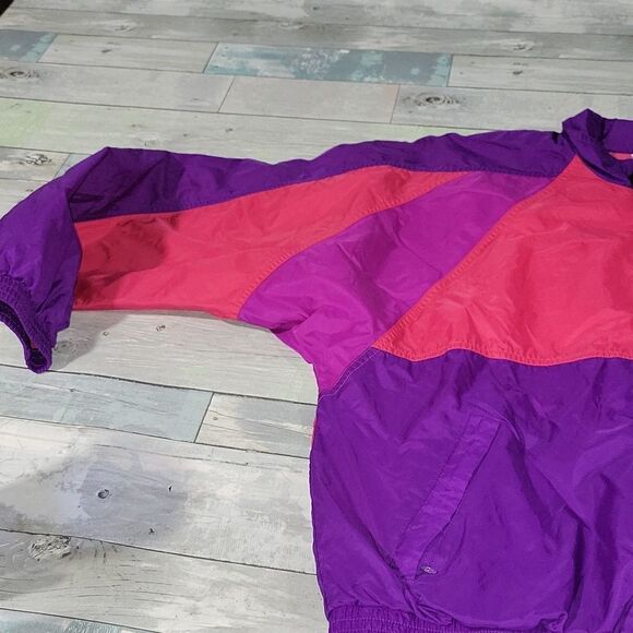 Vintage Nike Purple& Pink Windbreaker Track Suit Set sz Large - Picture 4 of 11